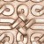 Celtic knot pendant made in natural PU coated bronze. Square shaped. Front view.